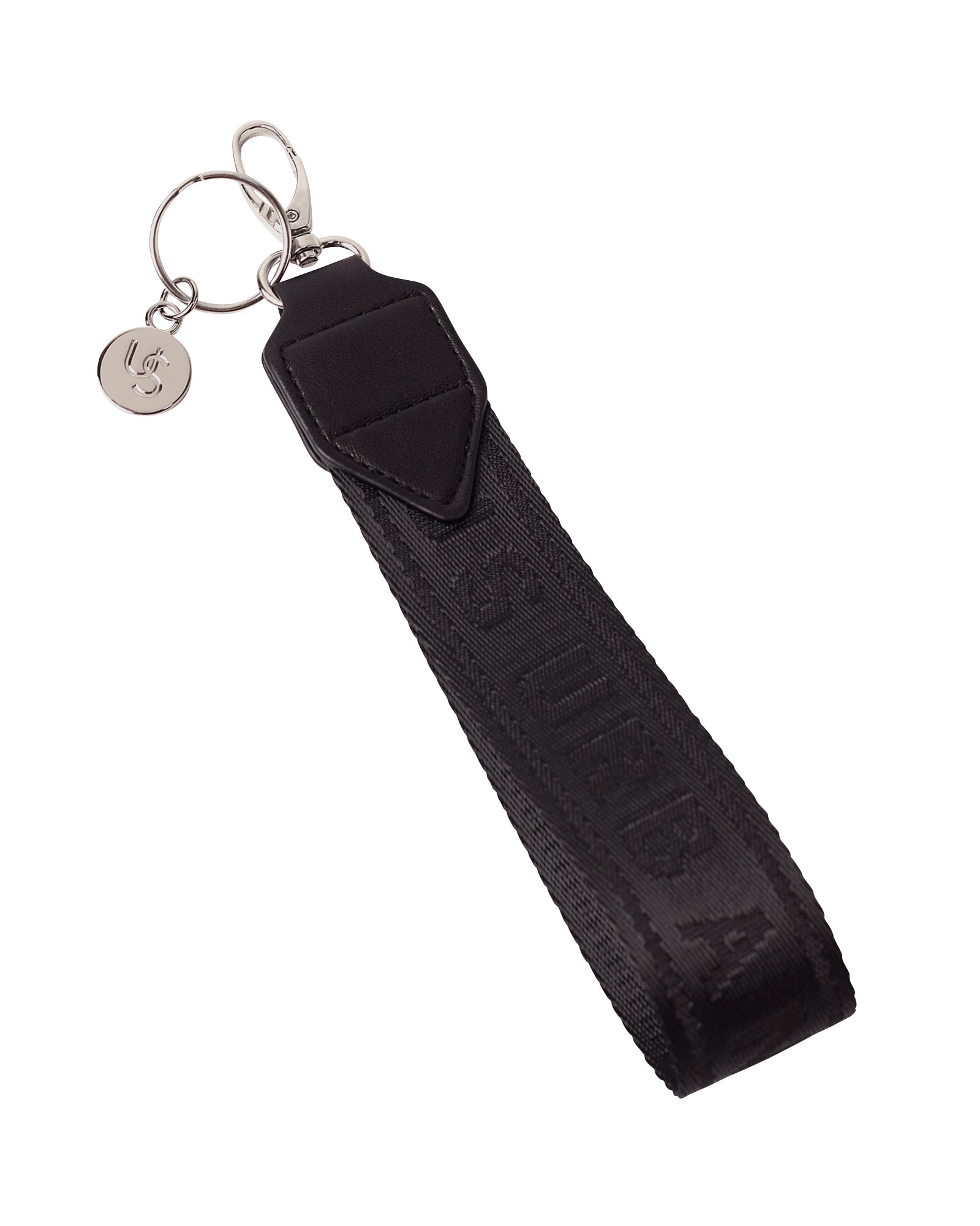 Webbing Wristlet Key chain Black – Urban Status Handbags